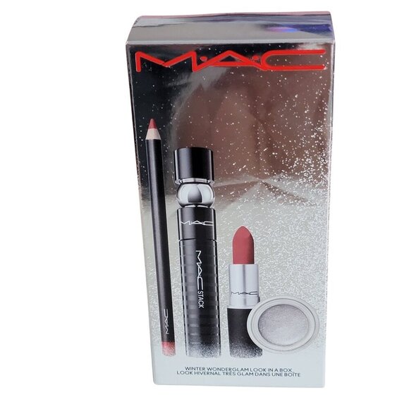MAC Winter Wonderglam Holiday 4 Piece Set - Picture 1 of 8